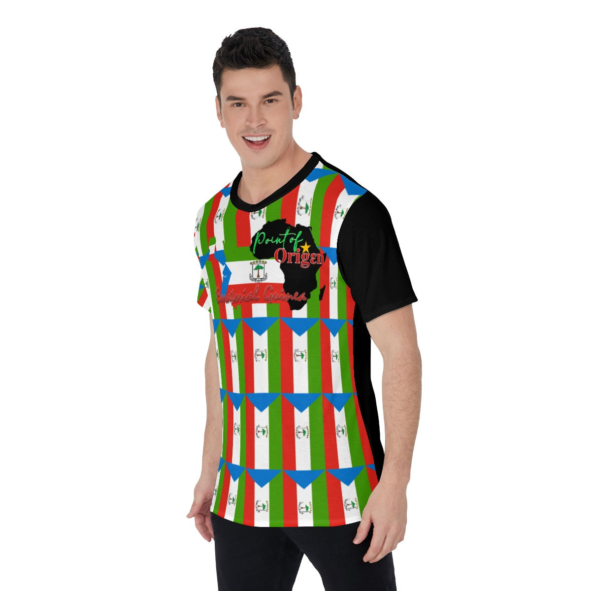 Origen Destination |On-Arrival Point of Origen Equatorial Guinea Men's T-Shirt