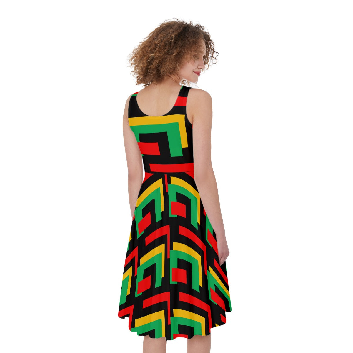 Origen Destination |On-Arrival Point of Origen Women's Multicolor Dress