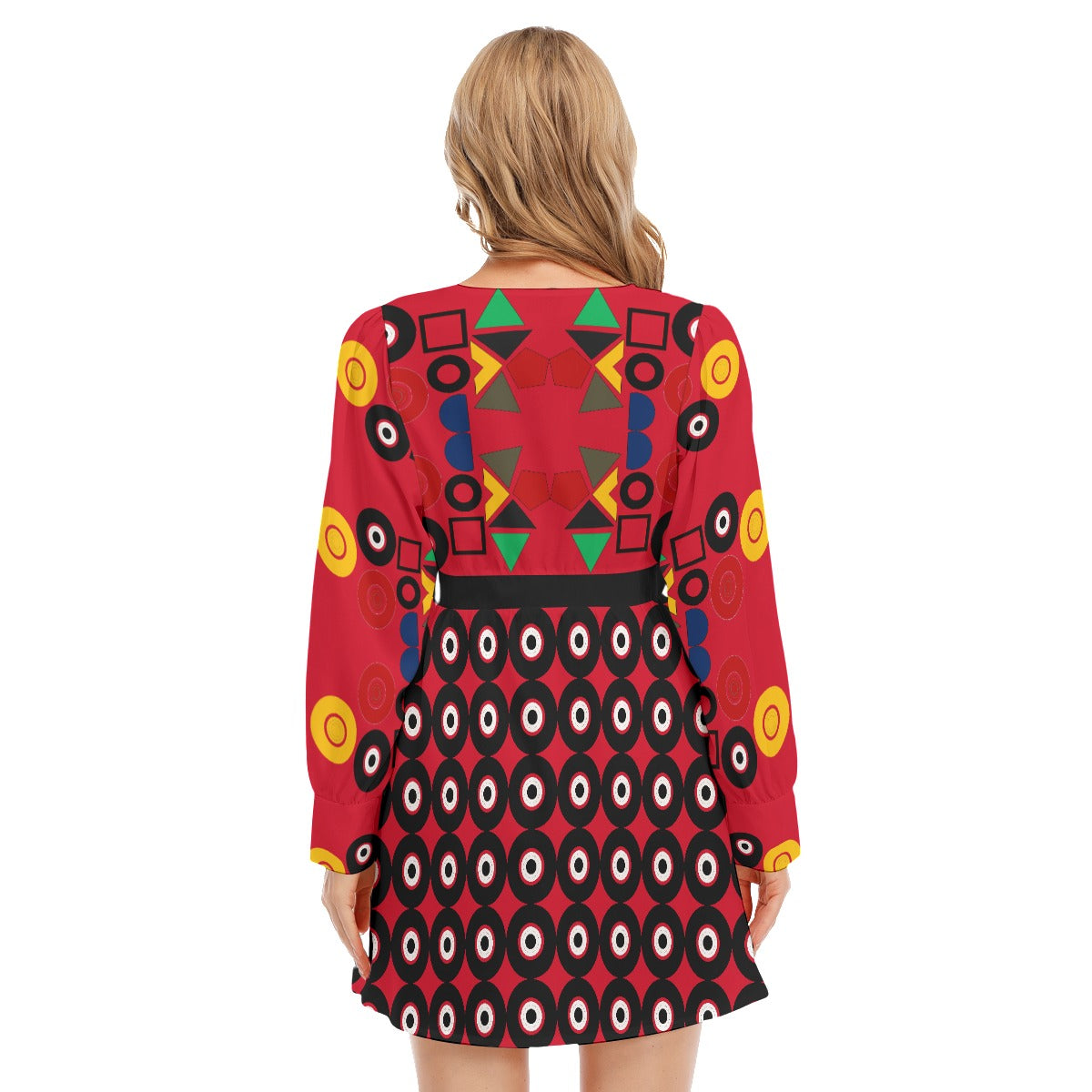 Origen Destination Women's Deep Cross Long Sleeve Dress