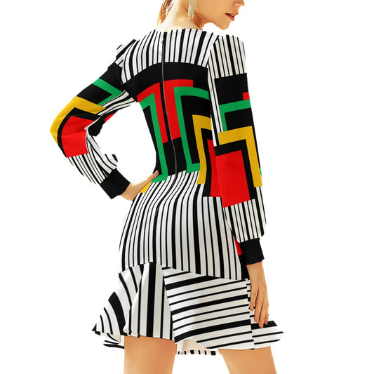 Origen Destination Women's Ruffle Hem Dress