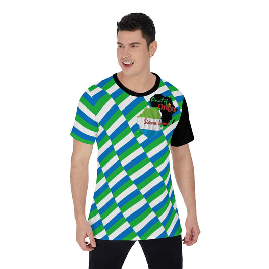 Origen Destination |On-Arrival Point of Origen Sierra Leone Men's T-Shirt