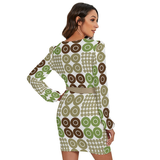 Origen Destination Women's Long Sleeve Midi Dress