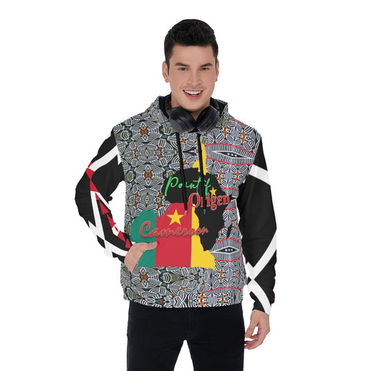 Origen Destination |On-Arrival Point of Origen Cameroon Men's Pullover Hoodie