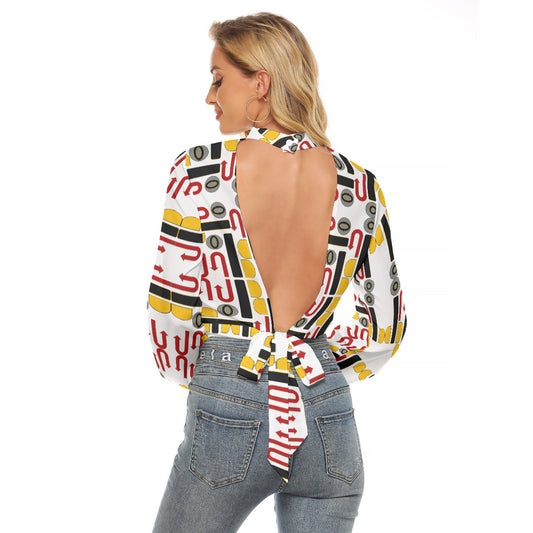 OD Print Women's Halter T-shirt