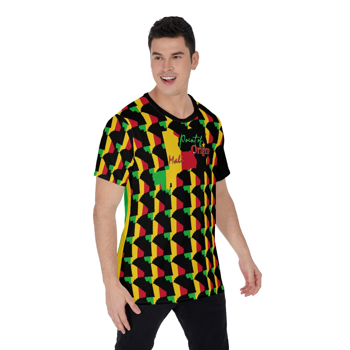 Origen Destination |On-Arrival Point of Origen Mali Men's T-Shirt