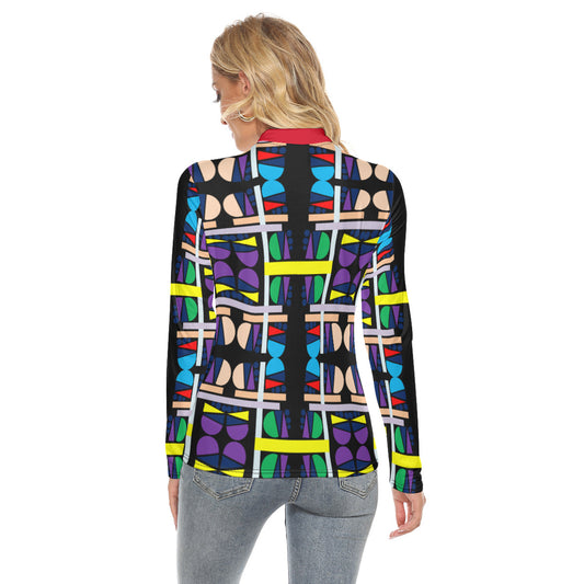 OD Women's Stretchable Turtleneck Top BPT