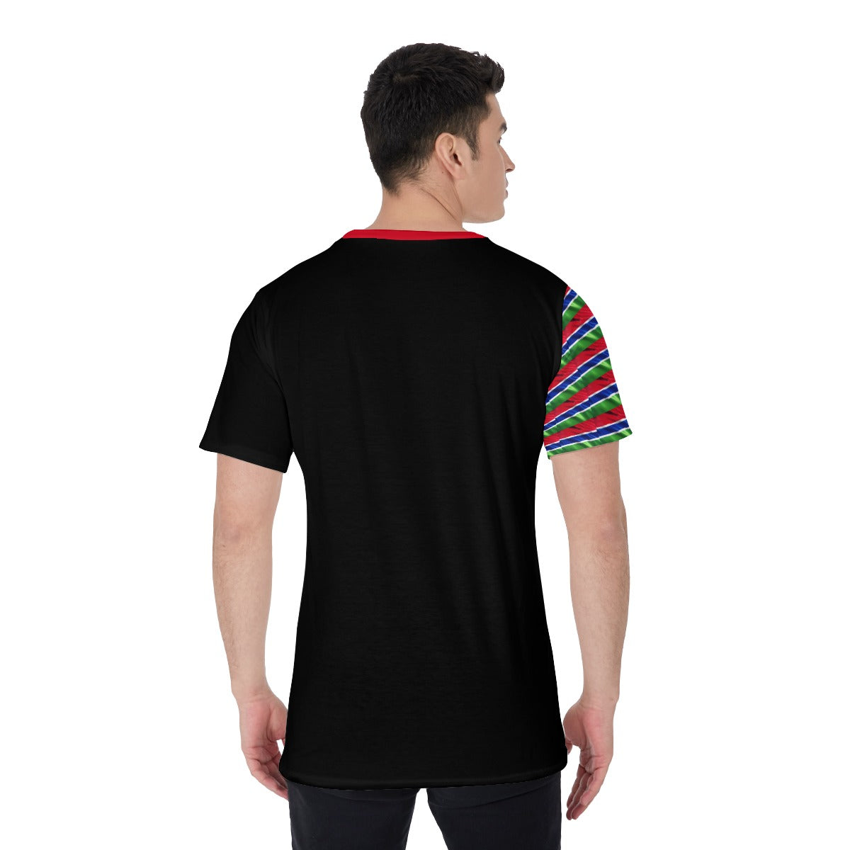 Origen Destination |On-Arrival Point of Origen The Gambia Men's T-Shirt