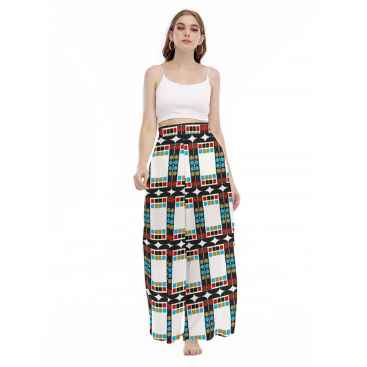 OD Print Women's High Waist Wide Leg Culottes NPT