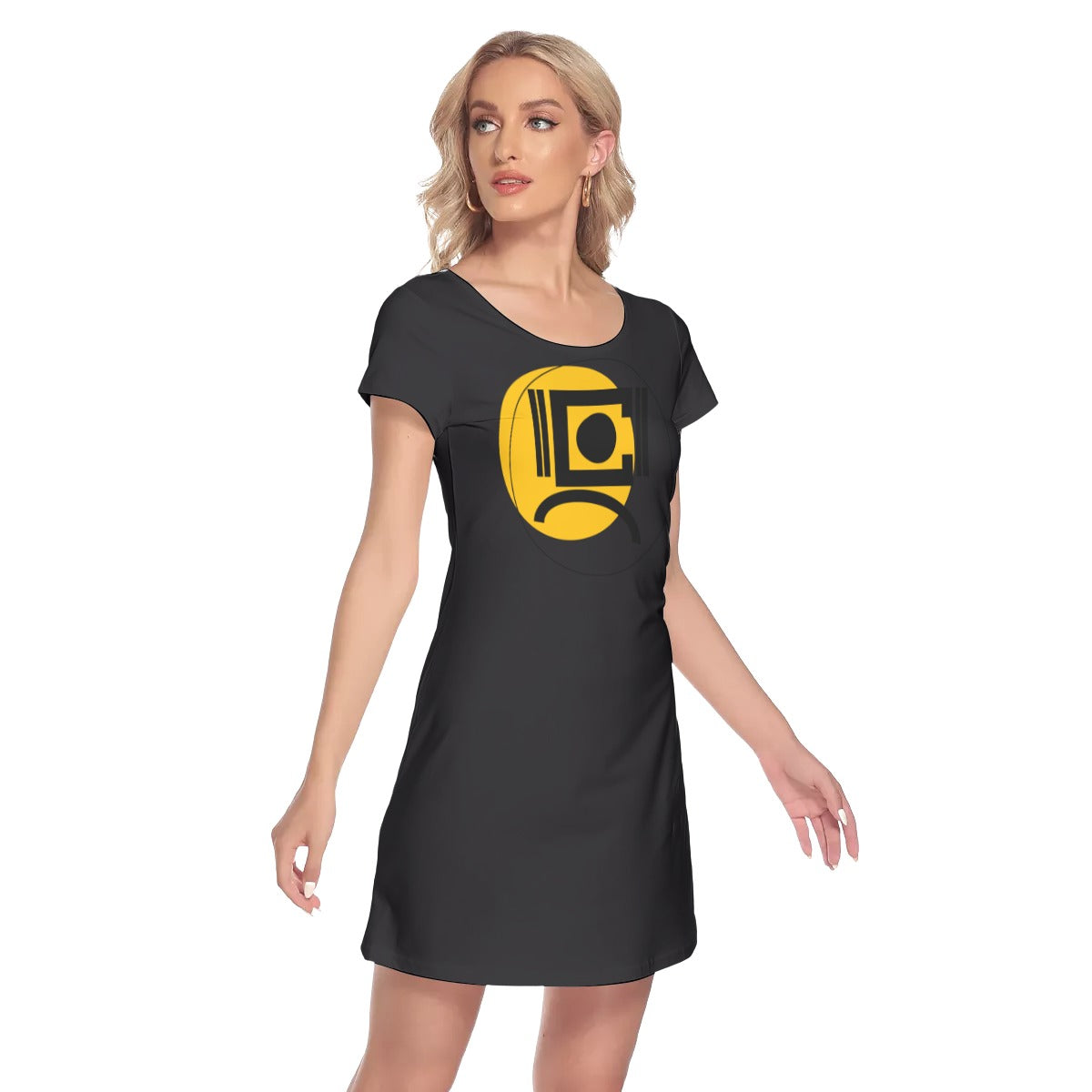 Origen Destination Signature Women's Short Sleeve O-neck Dress