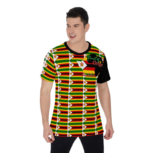 Origen Destination |On-Arrival Point of Origen Zimbabwe Men's T-Shirt