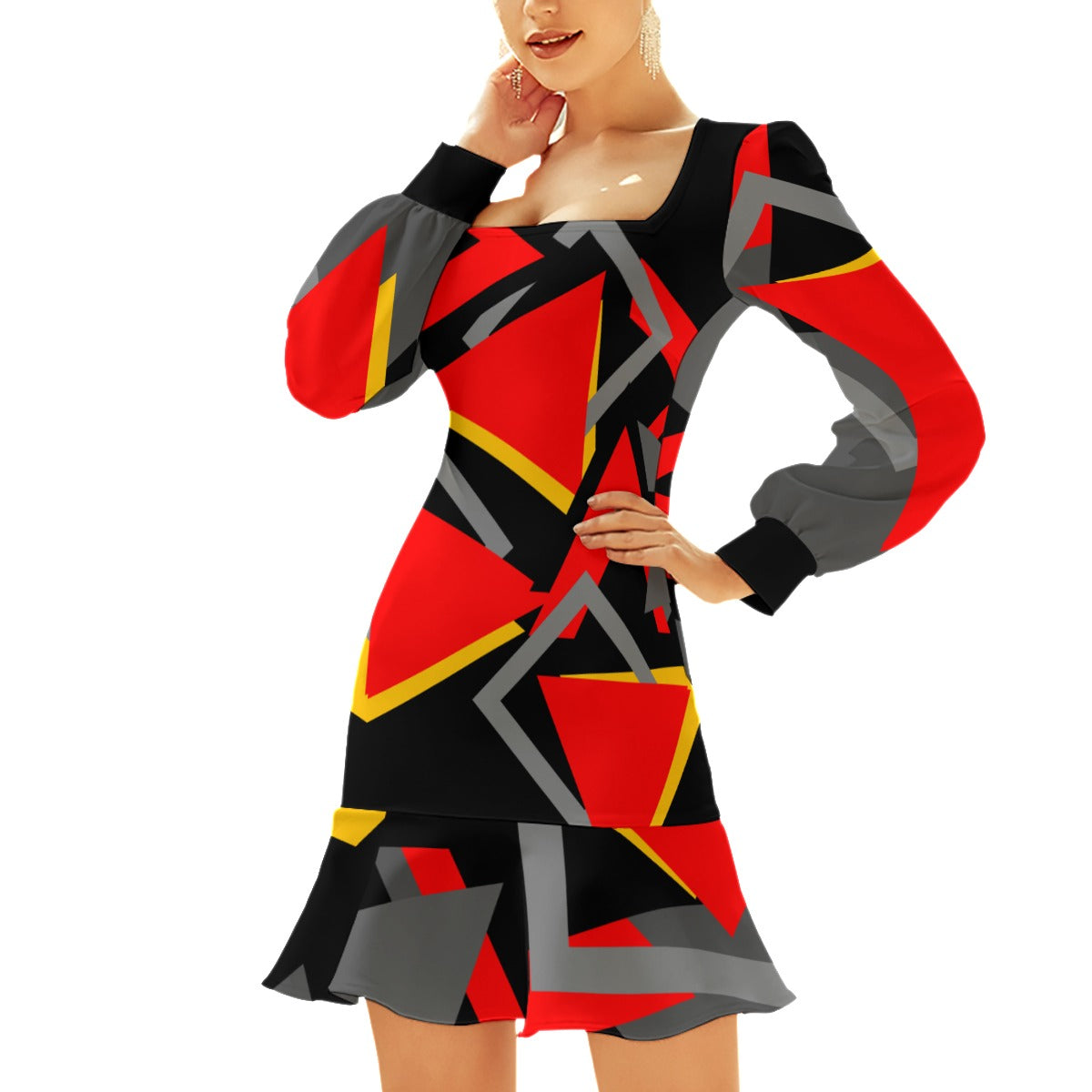 Origen Destination Women's Ruffle Hem Dress