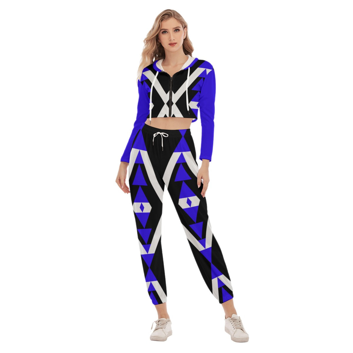 Origen Destination Dia-Symbol Women's Crop Hoodie Jumpsuit