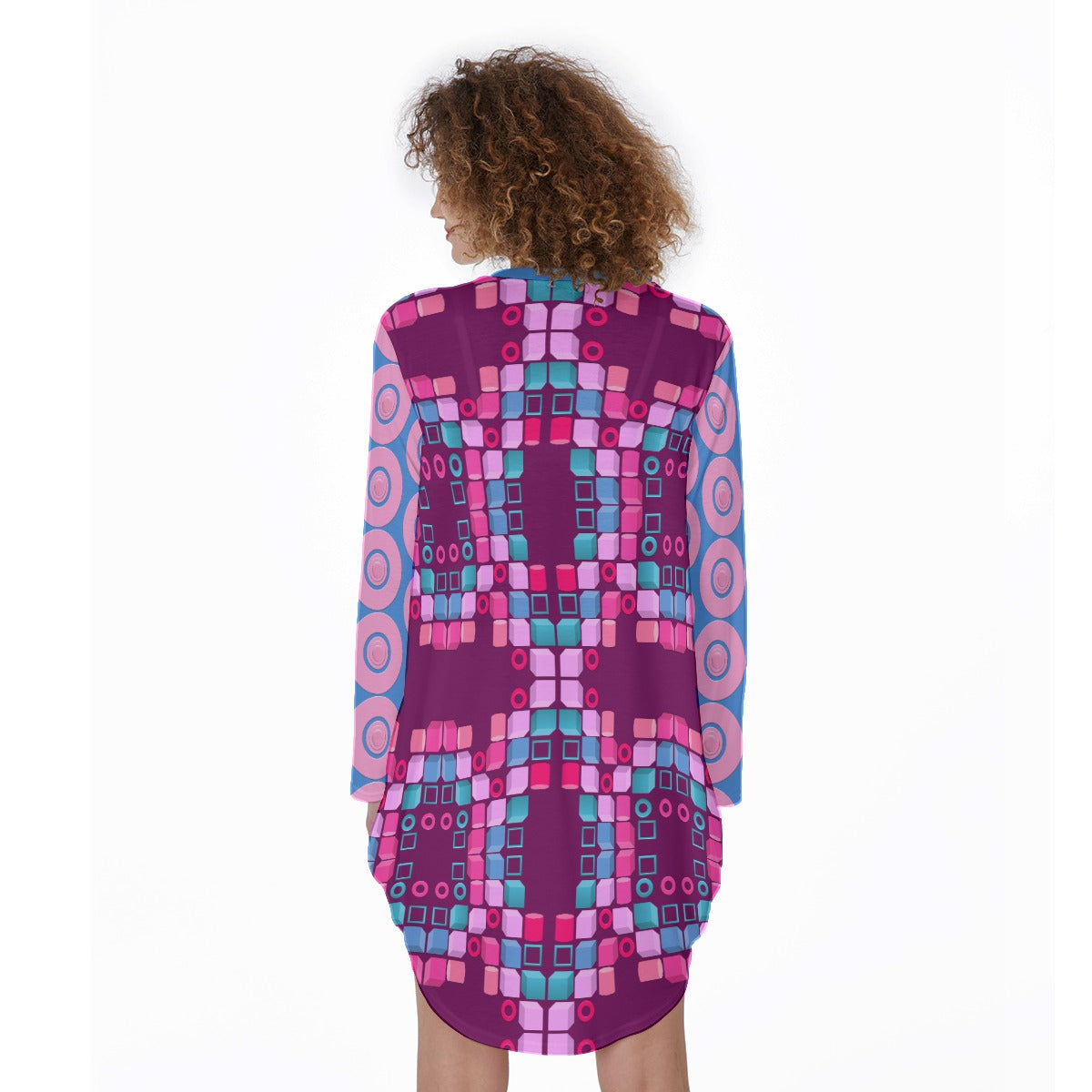 Origen Destination Women's Casual Long-sleeve T-Dress