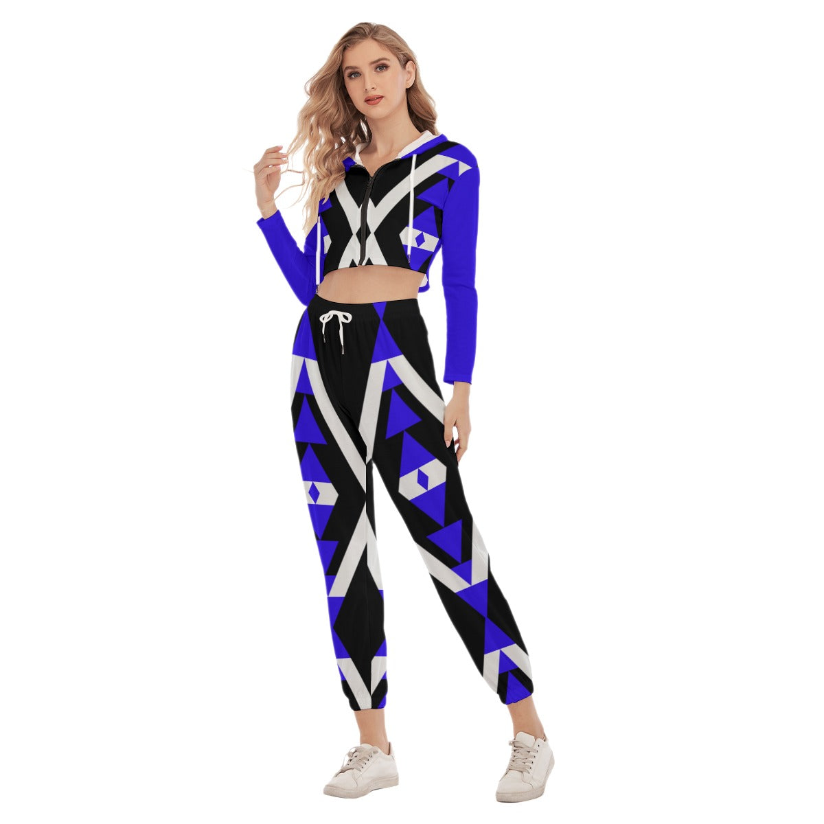 Origen Destination Dia-Symbol Women's Crop Hoodie Jumpsuit