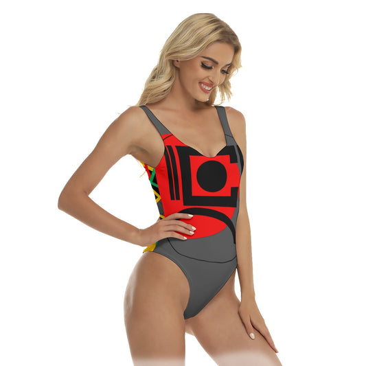 Origen Destination |On-Arrival Point of Origen Signature  Women's One-piece Swimsuit