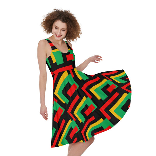 Origen Destination |On-Arrival Point of Origen Women's Multicolor Dress
