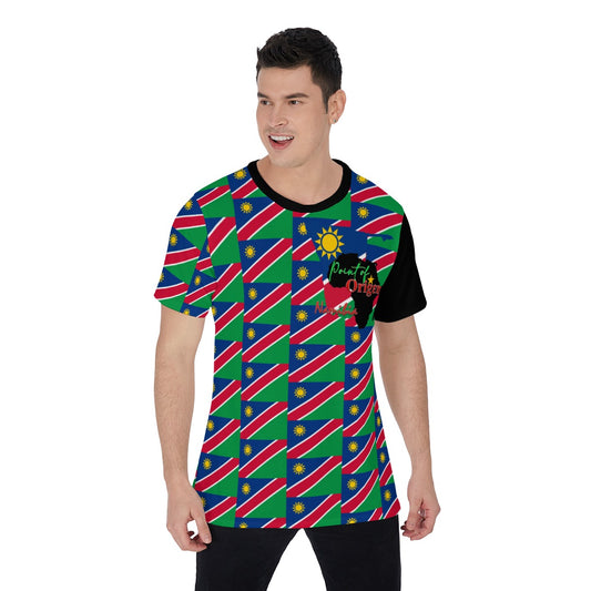 Origen Destination |On-Arrival Point of Origen Namibia Men's T-Shirt