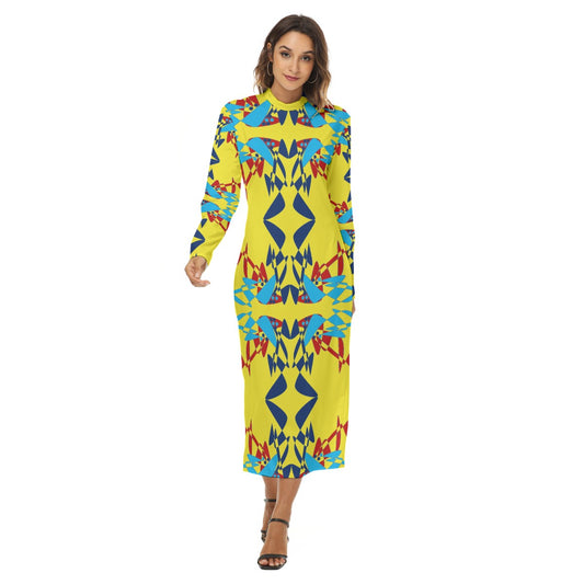 Origen Destination Women's Long-sleeves Dress