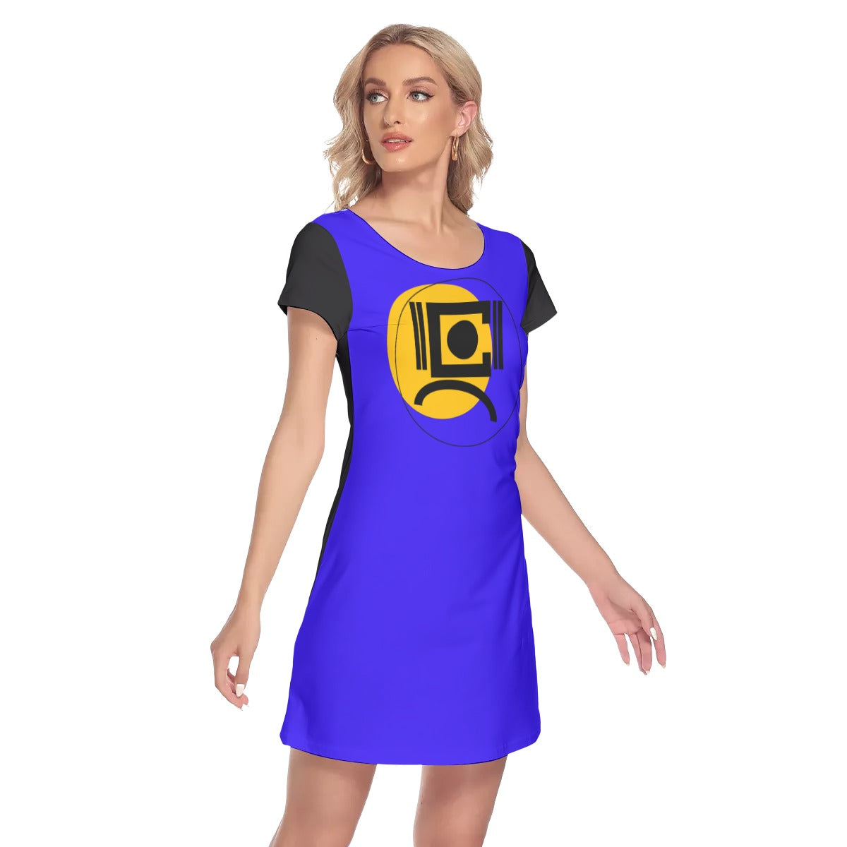 Origen Destination Signature Women's Short Sleeve O-neck Dress