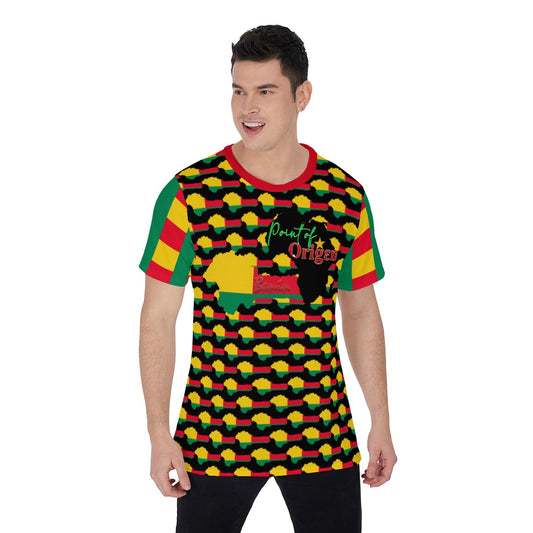 Origen Destination |On-Arrival Point of Origen Benin Men's T-Shirt