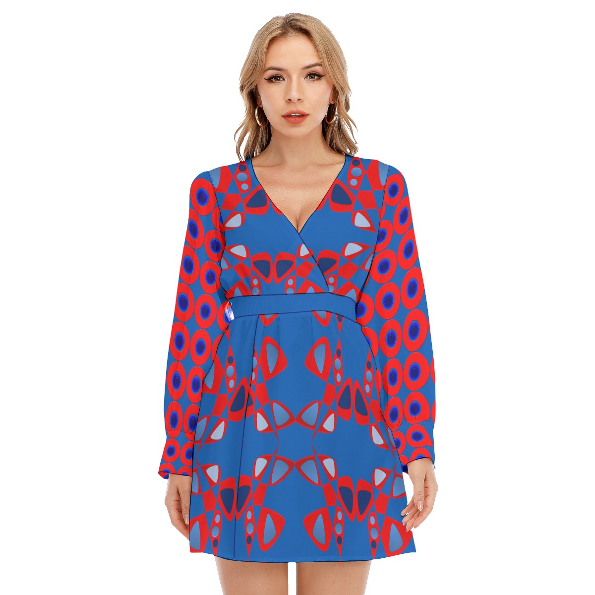 Origen Destination Women's Deep Cross Long Sleeve Dress