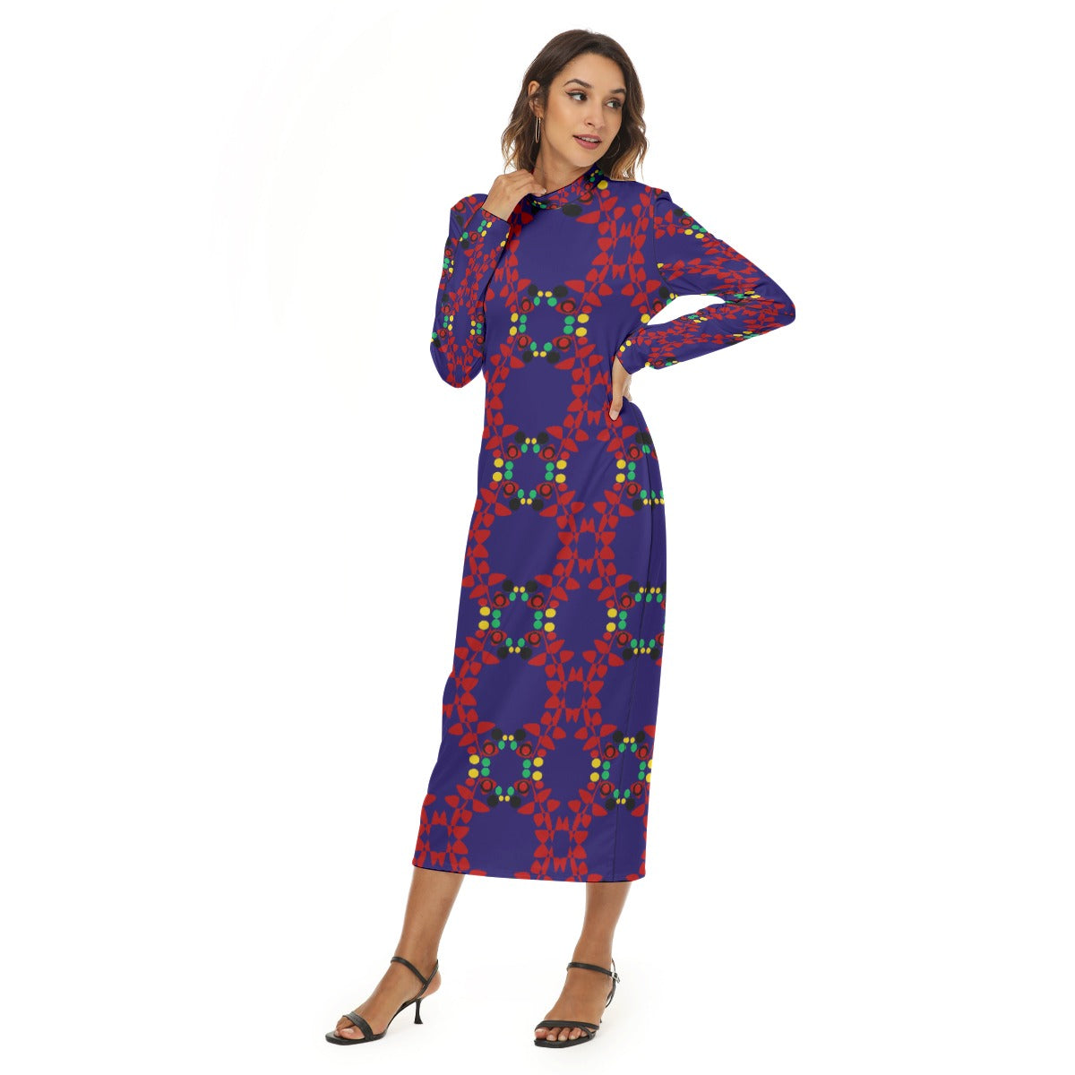 Origen Destination Women's Long-sleeves Dress