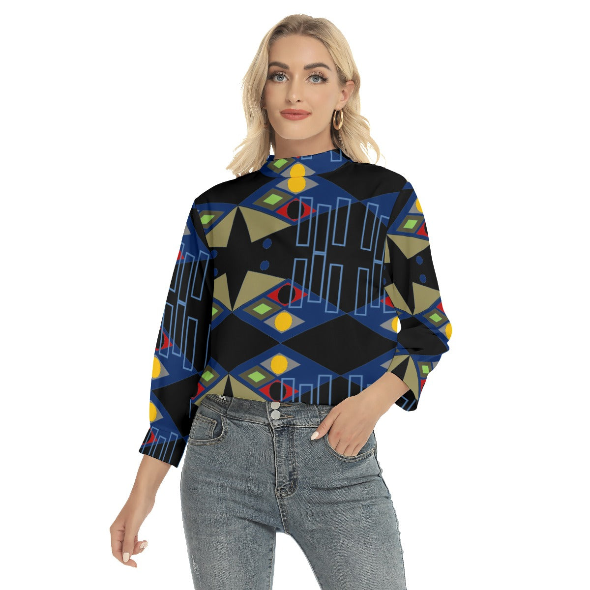Origen Destination Women's Back Buttoned Blouse
