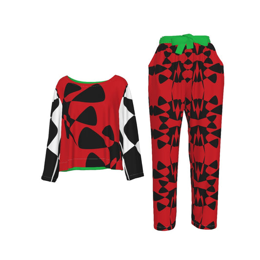 Origen Destination |On-Arrival Point of Origen Women's Red Elastic-Back Suit