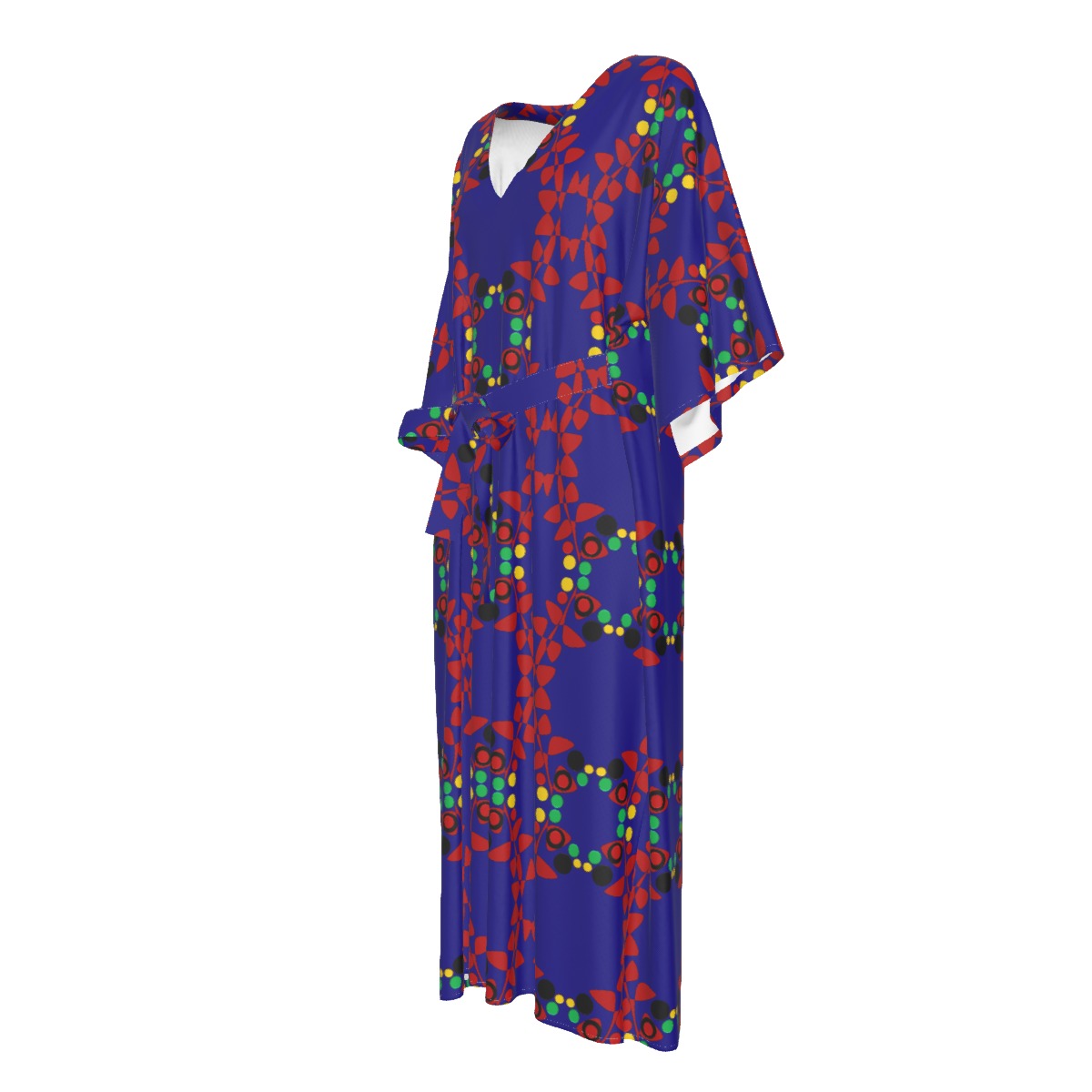 Origen Destination Women's Mid-sleeve Long Dress