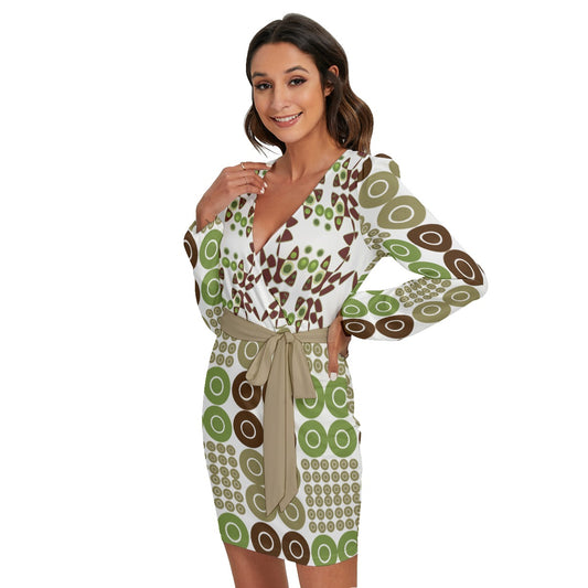 Origen Destination Women's Long Sleeve Midi Dress