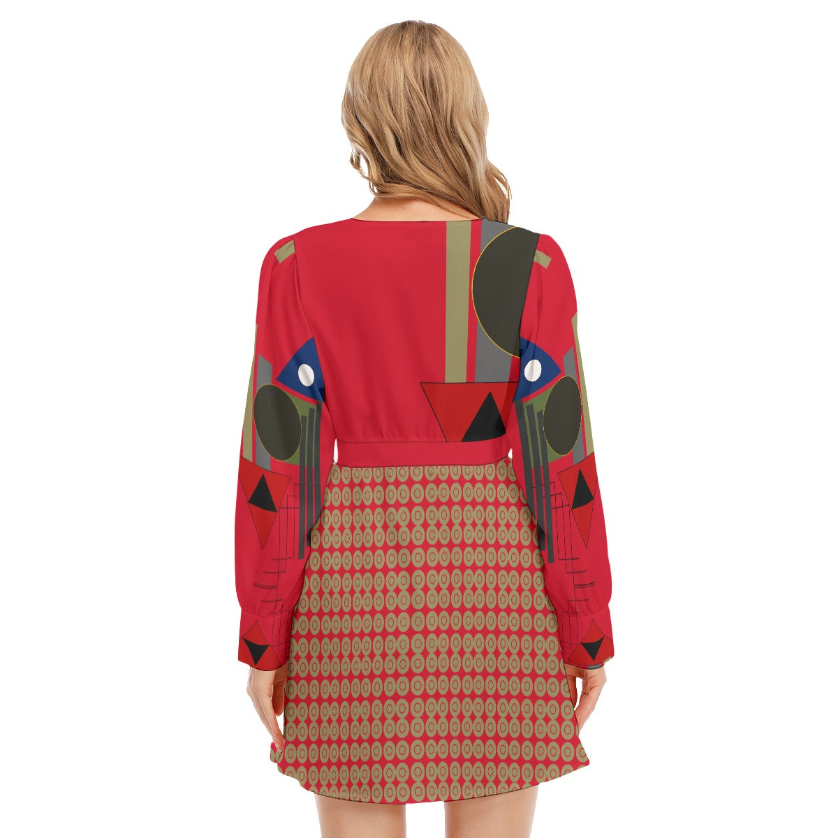 Origen Destination Women's Deep Cross Long Sleeve Dress