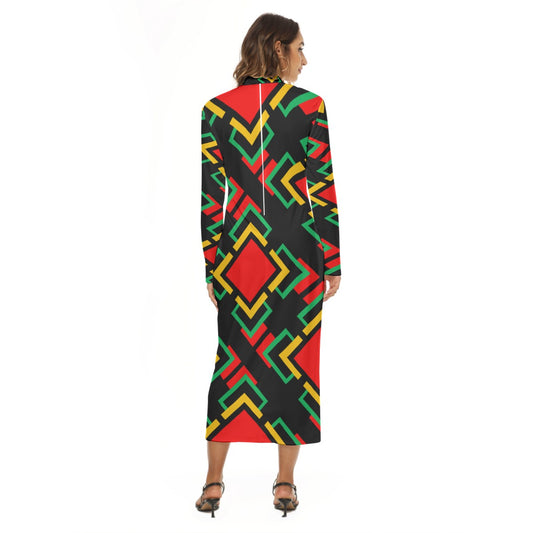 Origen Destination Women's Long-sleeves Dress