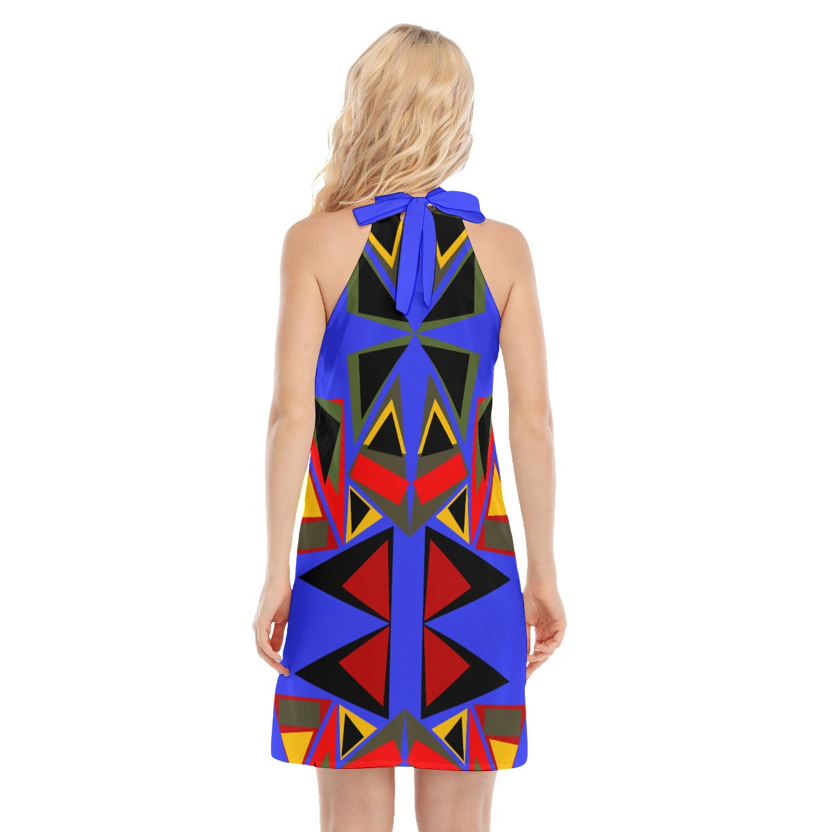 Origen Destination Women's Dress With Neck Tie