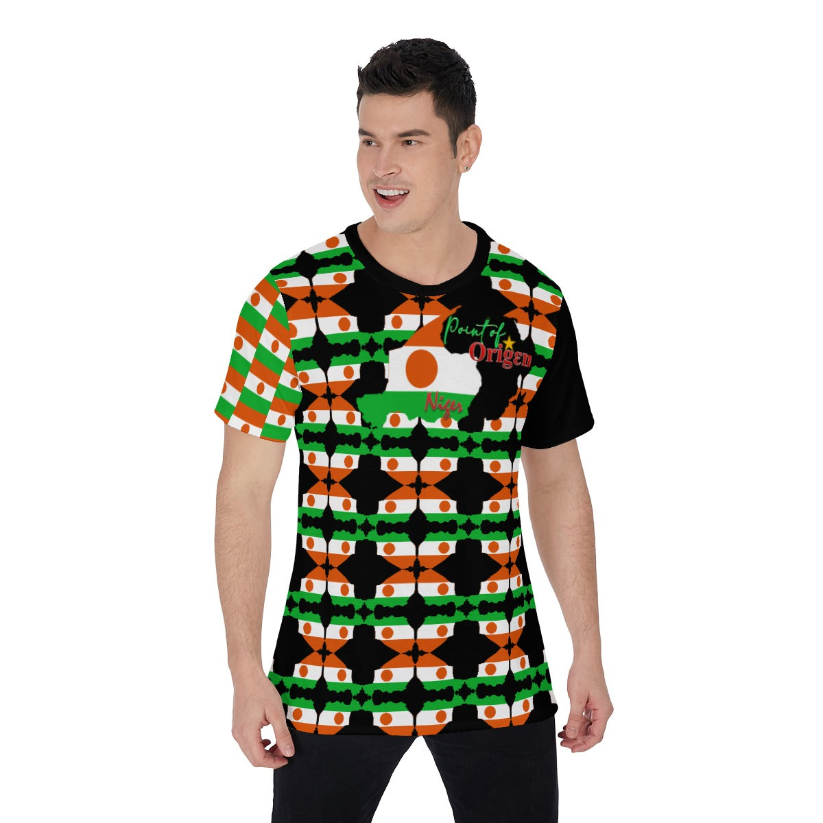 Origen Destination |On-Arrival Point of Origen Niger Men's T-Shirt