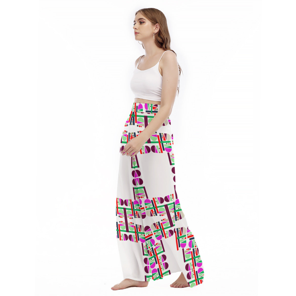 OD Women's High Waist Wide Leg Culottes TUL4