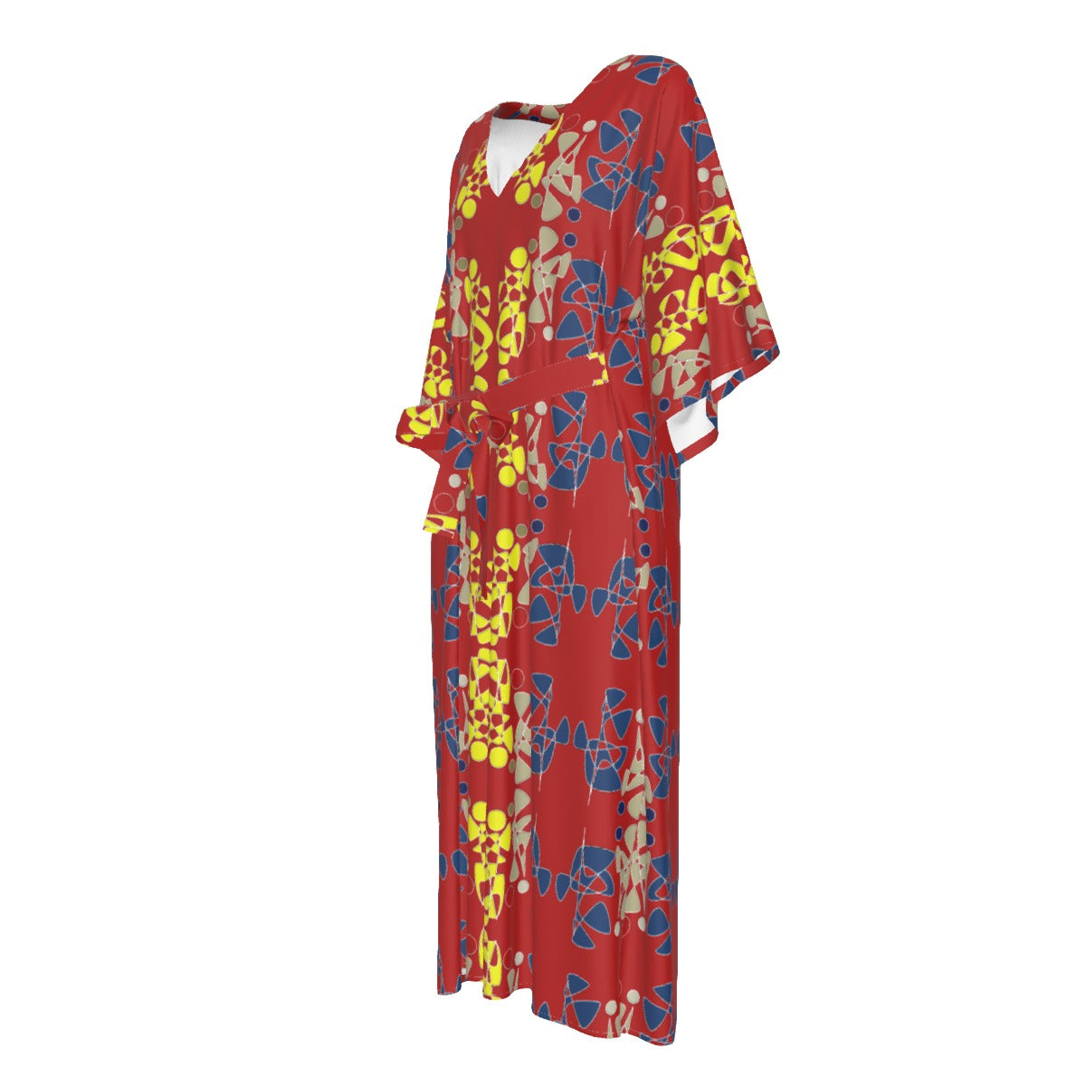 Origen Destination Women's Mid-sleeve Long Dress