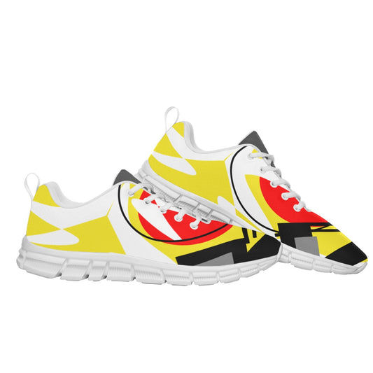 Origen Destination |On-Arrival Point of Origen Symbol-inspired Women's Sports Shoes With White Sole