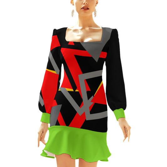 Origen Destination Women's Ruffle Hem Dress