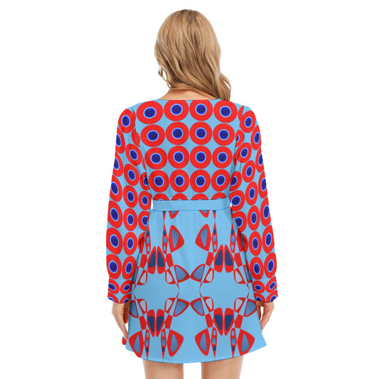 Origen Destination Women's Deep Cross Long Sleeve Dress