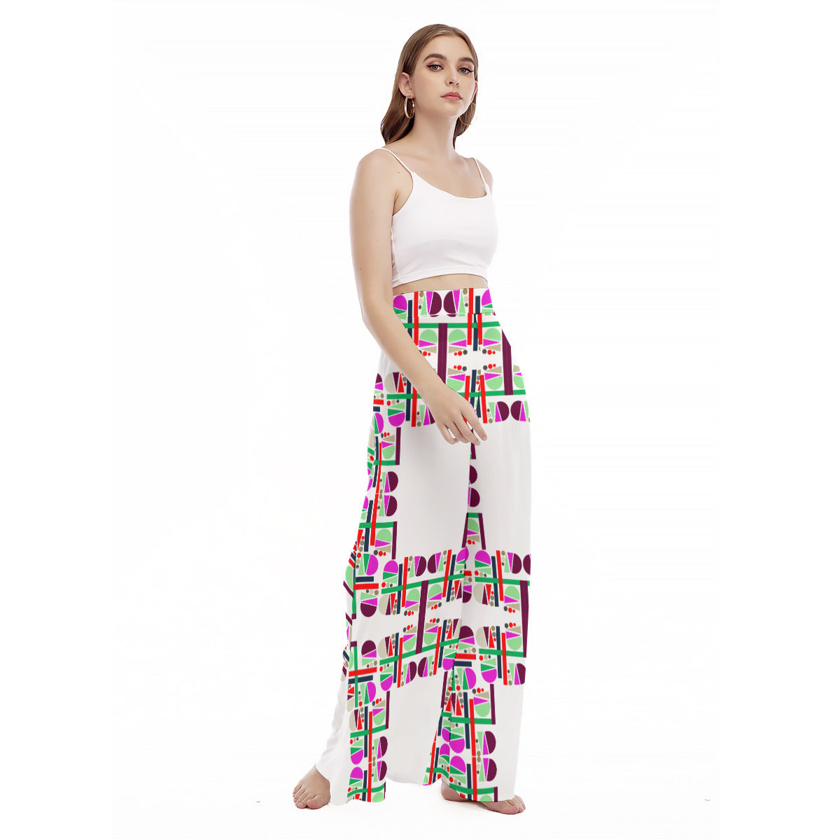 OD Women's High Waist Wide Leg Culottes TUL4