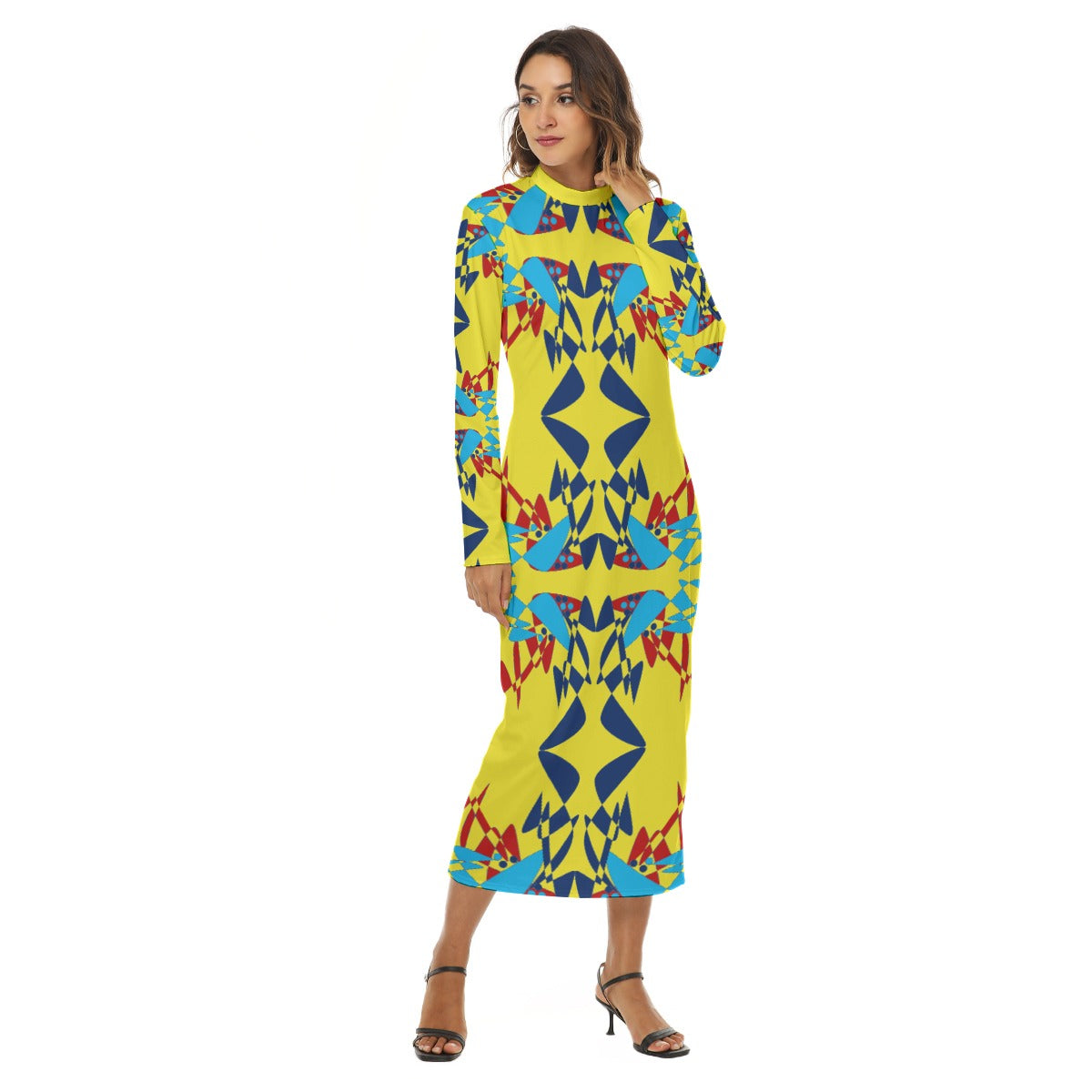 Origen Destination Women's Long-sleeves Dress