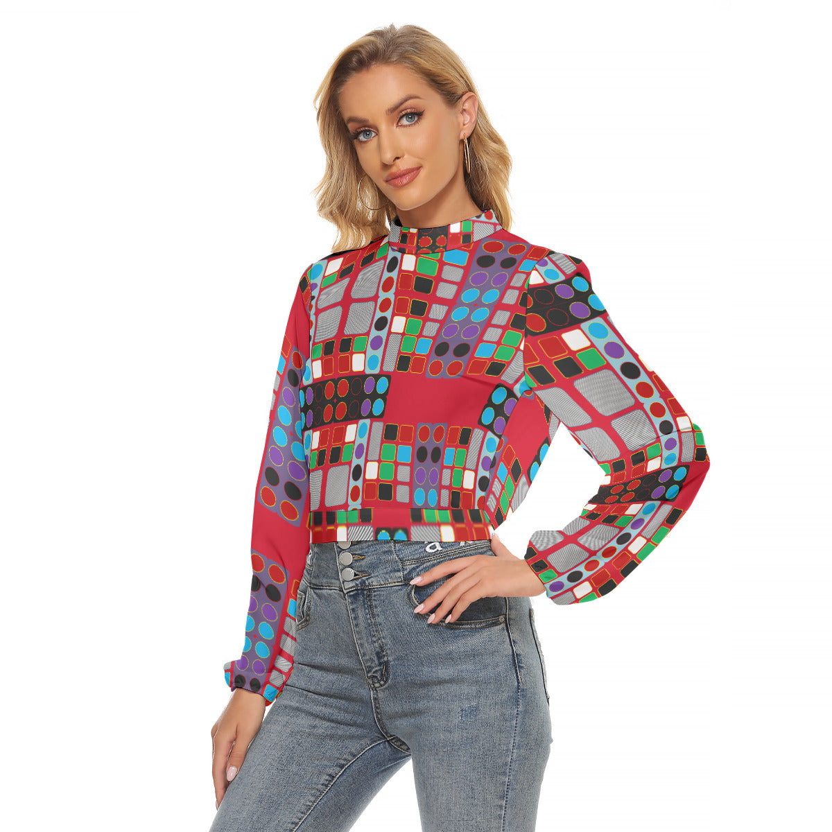 OD Print Women's Halter T-shirt RGry