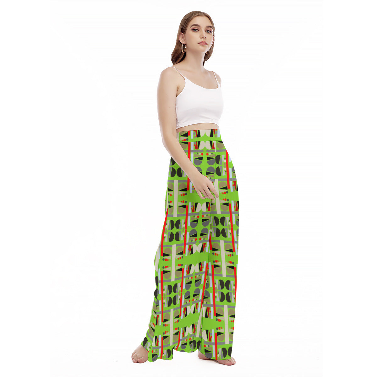 OD Women's High Waist Wide Leg Culottes TUL5