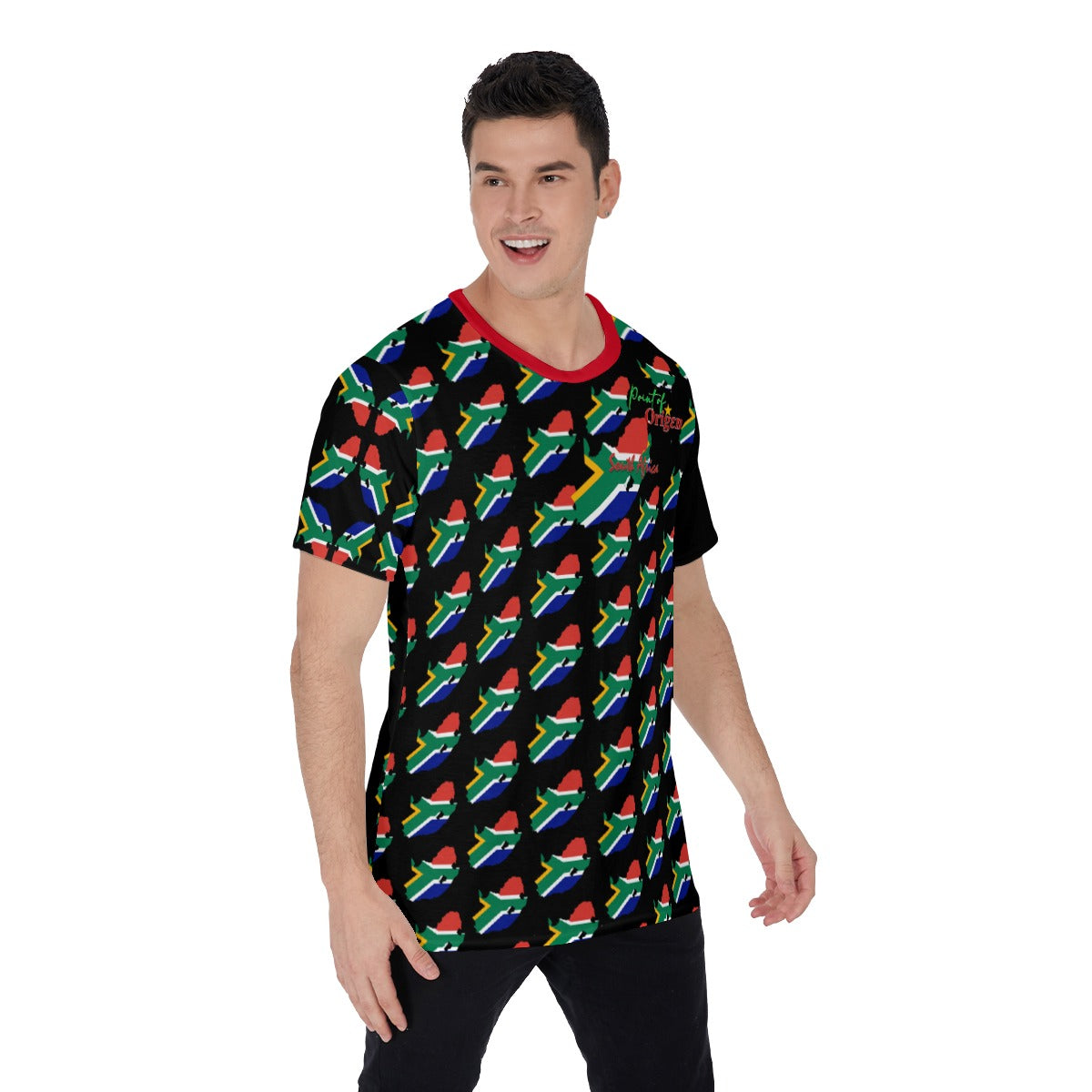 Origen Destination |On-Arrival Point of Origen South Africa Men's T-Shirt