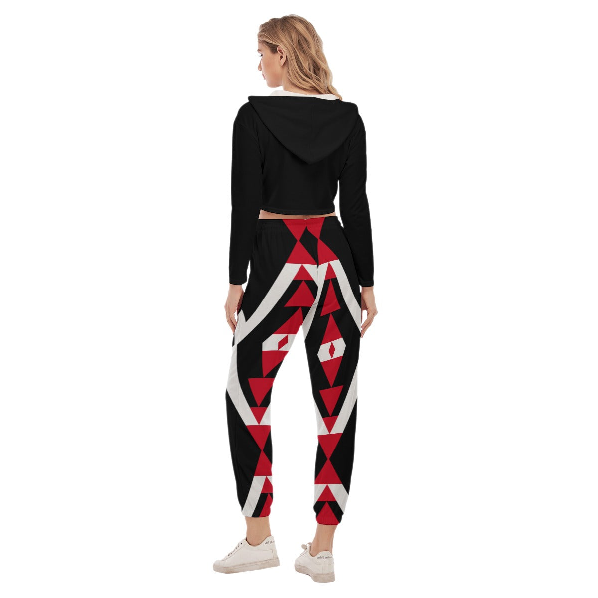 Origen Destination Dia-Symbol Women's Crop Hoodie Jumpsuit