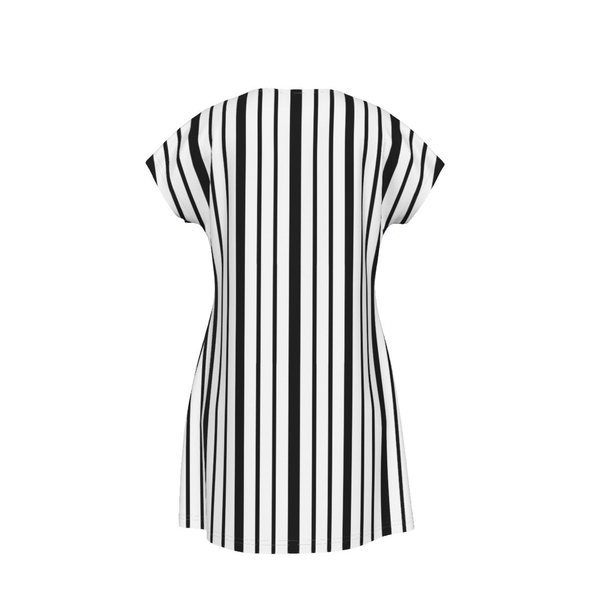 Origen Destination |On-Arrival Point of Origen Women's Signature Blue Short Sleeve Dress