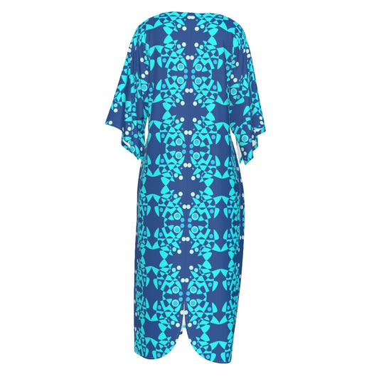 Origen Destination Women's Mid-sleeve Long Dress