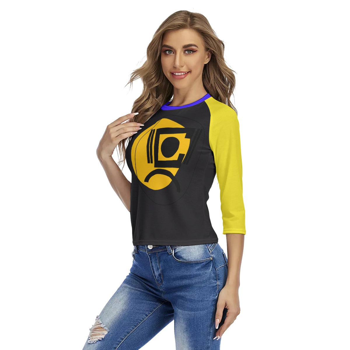 Origen Destination |On-Arrival Point of Origen Signature Women's Raglan Sleeves T-shirt