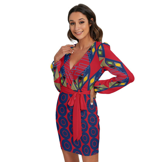 Origen Destination Women's Long Sleeve Midi Dress