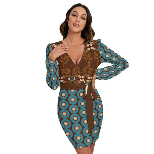 Origen Destination Women's Long Sleeve Midi Dress